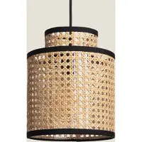 LEDKIA Suspension Rotin Huela Piccola