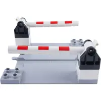 LEGO DUPLO Passage à niveau avec barrières - NOUVEAU ! Pièces 7x