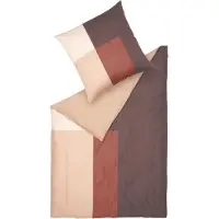 Schöner Wohnen Kollektion SCHÖNER WOHNEN-Collection Satin Parure de lit ART Bourgogne 135 x 200 cm