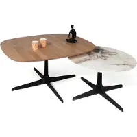Xl Moebel Gmbh Table basse Table de salon Table d'appoint Élégante Moderne