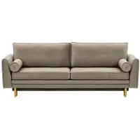 Wintech Canapé convertible avec coffre de rangement Cornelia-Velluto 17-like oak