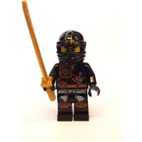 LEGO njo124 Cole + Katana 30173 en or perlé