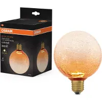Osram Ampoule led décorative globe E27, 300lm , orange,