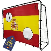 Best Sporting Kit de buts de football 213 x 152 x 76 cm, noir, avec panneau « Espagne »