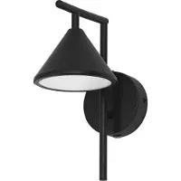 Osram Decor Fuji, applique décorative, 5W, 930 blanc chaud, 180lm, 3000K, pas dimmable, IP20, noir, acier, ampoule non remplaçable