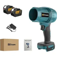OEM Souffleur turbo, moteur sans balais, conception sans fil, 2 batteries de 4,5 Ah
