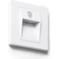 LEDKIA Balise Murale Led Encastrable Avec Détecteur Pir Pruit 3000k Blanc Blanc Chaud