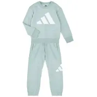 Adidas Ensembles de survêtement Train Essentials 3-Stripes Tee Set Kids garcons - Gris - 5 / 6 ans