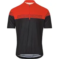 Vaude Posta Hz Tricot Ii Short Sleeve Jersey Rouge,Noir M / Regular Homme