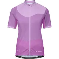 Vaude Posta Fz Tricot Iii Short Sleeve Jersey Violet 42 / Regular Femme
