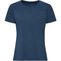 Vaude Essential Wool Short Sleeve T-shirt Bleu 48 Femme