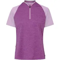 Vaude Tamaro Hz Iv Short Sleeve Jersey Violet 46 / Regular Femme