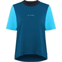 Vaude Bike Loamer Short Sleeve T-shirt Bleu 40 / Regular Femme