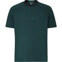 Vaude Loamer Short Sleeve T-shirt Vert,Bleu XL / Regular Homme