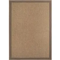 Carpetsale24 Tapis Intérieur Extérieur Imperméable Aspect Naturel Jute Idéal pour Salon Cuisine Terrasse et Balcon, Taille: 80x150 cm