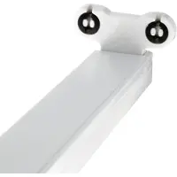 HOFTRONIC™ Barre de montage avant LED Tube 2 x 120cm sans fluorescent