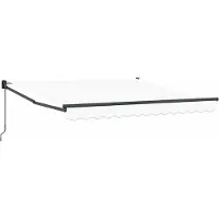 Syfax Auvent Blanc 300 x 250 x 165 cm Polyester