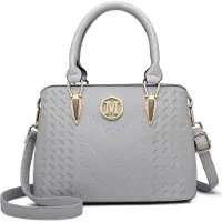 Sonstiges Miss Lulu Femme Sac à main Noir Cuir synthétique Sac à bandoulière