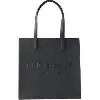 Ted Baker sac à épaule Soocon Crosshatch Icon Bag Black noir