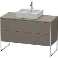 Duravit XSquare Meuble sous-vasque sur console au sol, 2 tiroirs, 1200x778x548mm, XS492209090