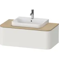Duravit Happy D.2 Plus Meuble sous-vasque sur console suspendu, 1000x550 mm, 1 tiroir, pour vasques à poser, HP494103939