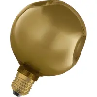 Osram LAMPE LED DECOR EN VERRE ÉLECTRIQUE, forme plate, lampe LED, matte, 3,5 W, 300 lm, 2700 K, CRI 80