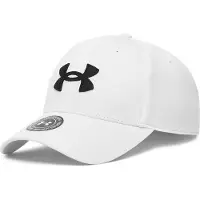 Under Armour Casquette de sport 'Blitzing Low' noir / blanc