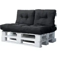 Aspero Housses de siège gris foncé