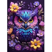 Bluebird Puzzle Puzzle Flowers &amp; Owl - 200 à 499 pièces