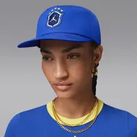 Jordan Casquette souple à visière plate Pro - Bleu | Taille S/M