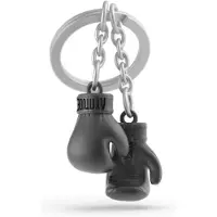 Lannoo Porte-clés 3D « gants de boxe » noir - Metalmorphose
