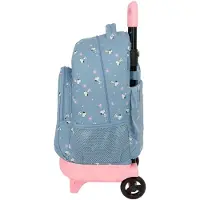 Safta Snoopy 33l 33x45x22 Cm Wheeled Backpack Bleu Enfants