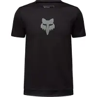 FOX Garçons, Maillot de cyclisme, Yth Ranger SS Jersey Head (128, 134, M), Noir, 134, M, 128