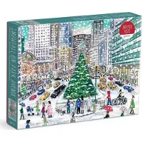 Galison Puzzle Chutes de Neige sur Park Avenue - Puzzle 1000 Pièces - 1000 pièces