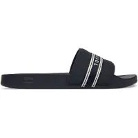 Tommy Hilfiger Mule bleu foncé / blanc
