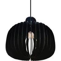 Nordlux Suspension design Hazo noir Ø 43cm