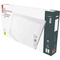 Emos Luminaire LED RIVI 30 x 60 cm, 25 W, blanc chaud-froid, dimmable avec télécommande, ZM5172