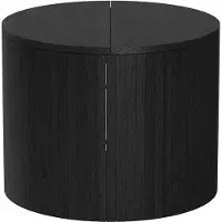 Vicco Table basse Tavilo Chêne/noir 48x48cm, Model 55192