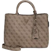 GUESS Sacs à main 'MERIDIAN II GIRLFRIEND SATCHEL' marron / noisette