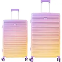AGA Travel Ensemble de valises de voyage MR4673 Jaune/Violet
