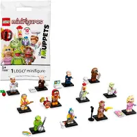 LEGO 71033 Minifigurines Les Muppets, set de 1 des 12 minifigurines à collectionner, dont Miss Piggy et Kermit la grenouille, collection en édition limitée