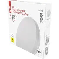 Emos Luminaire LED avec détecteur de mouvement TORI 33 cm, 24 W, blanc neutre, IP54, ZM4329