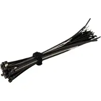 StarTech.com Attaches de Câbles Auto-Agrippantes de 15cm - Lot de 50 - Attache Câble Adhésif Réutilisable - Bande Auto-Agrippante po