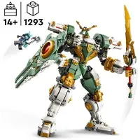 LEGO Ninjago Le Robot Titan de Lloyd, 15e Anniversaire, 71860, Articulé, 3 Minifigurines