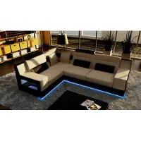 Xl Moebel Gmbh Wohnlandschaft Sofa USB Polster Ecke Ecksofa Garnitur Massfertigung Leder Sofa