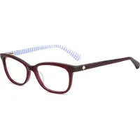 Kate spade Lunettes de Vue BRONWEN/3 52/15/140 Burgundy striped multicolor Acetate frames WOMAN BRONWEN/3