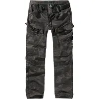 Brandit Pantalon cargo 'Adven' brocart / brun foncé / gris foncé