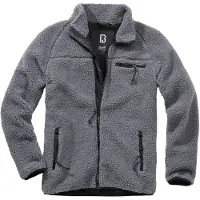 Brandit Veste en polaire gris
