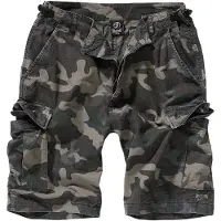 Brandit Short de - Short BDU Ripstop - S - 7XL - pour Homme - camouflage sombre - Taille 3XL