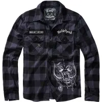 Brandit Motörhead Long Sleeve Shirt Noir,Gris 7XL Homme